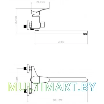 Смеситель Econoce EC0312 картинка 4